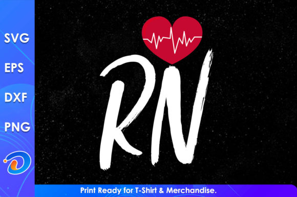 Heartbeat RN Nurse SVG Cricut Files: A Designer’s Perspective on a Versatile Graphic Asset