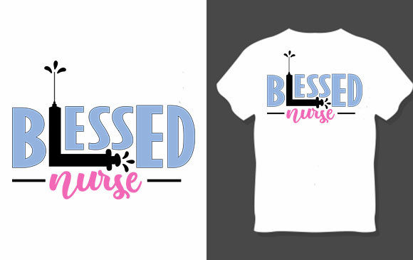 Nurse Svg Design, Blessed Nurse