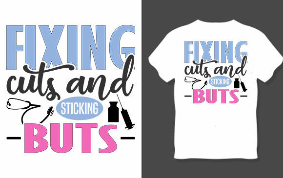 Nurse Svg Design, Fixing Cuts and Graphics