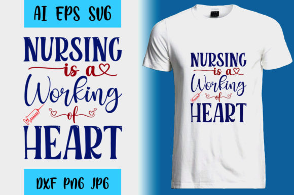 Nurse SVG Design: Graphics for T-Shirt Designs